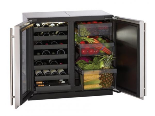 Modular 3000 Series 36 Custom Wine Captain Model / Solid Door Refrigerator - 3018WC/3018RF